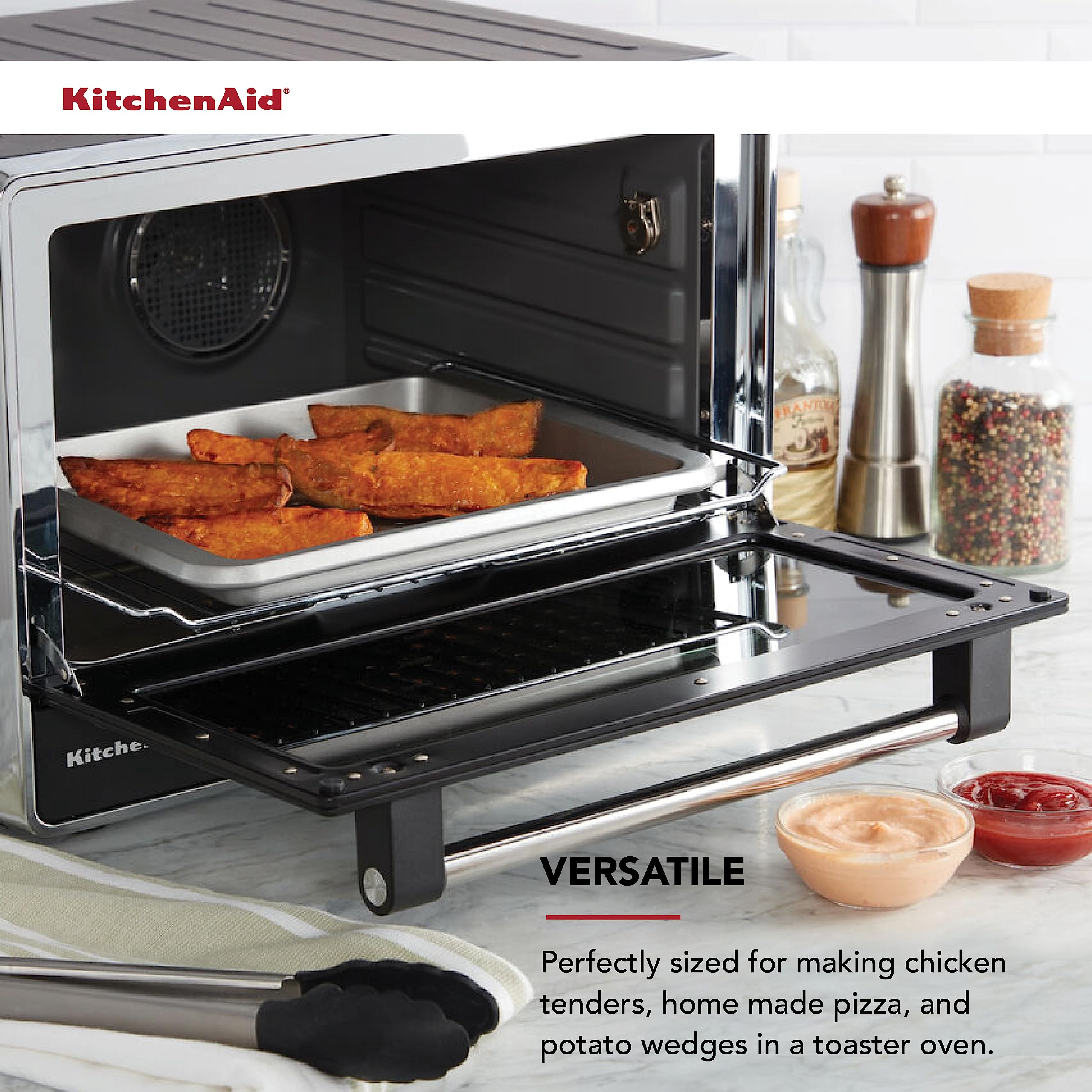 kitchenaid-countertop-oven-crisper-pan-12-3-x-10-inch-nonstick-dishwasher-safe image 4