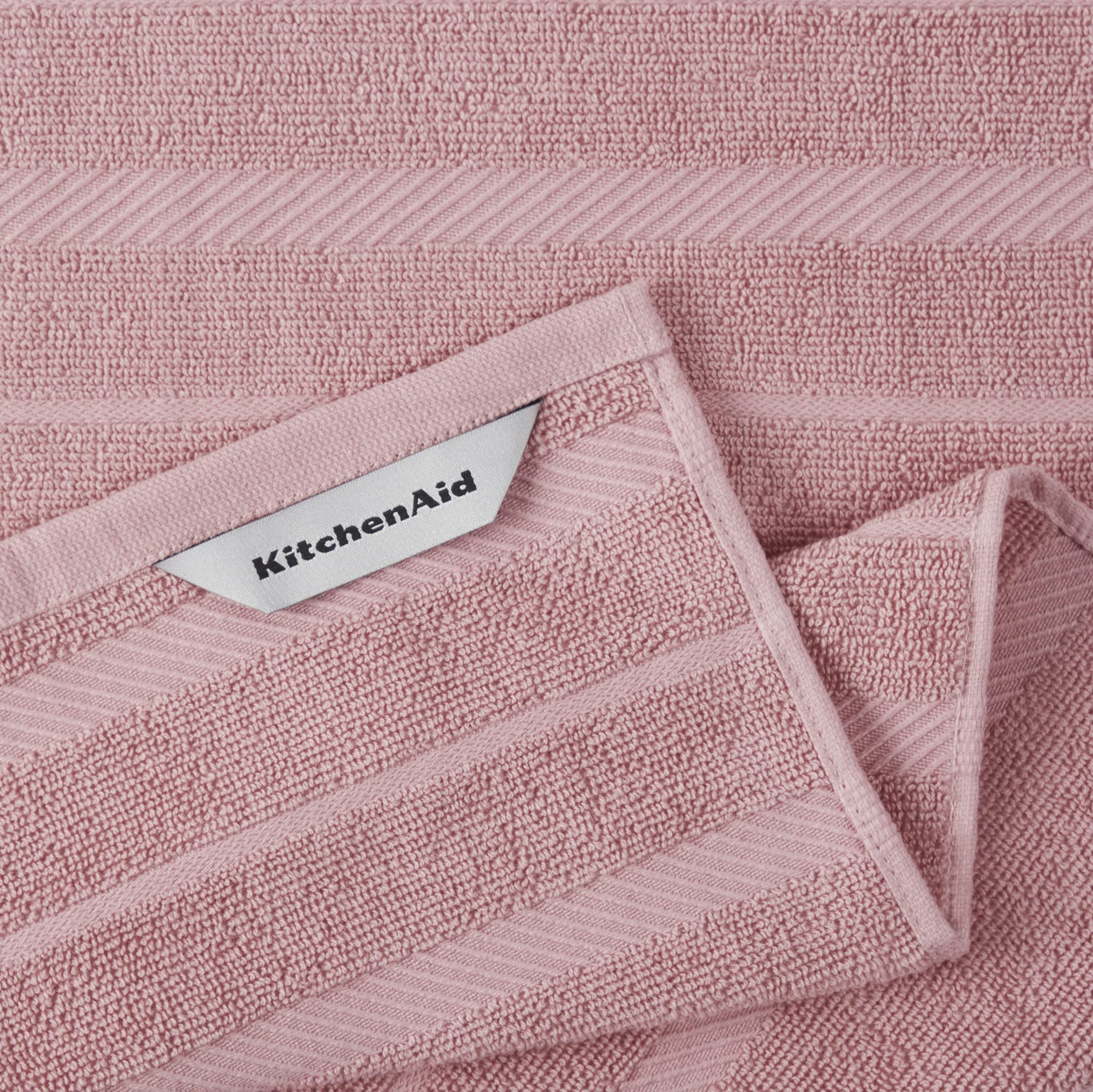 kitchenaid-albany-kitchen-towel-4-pack-set-dried-rose-white-16-x26 image 3