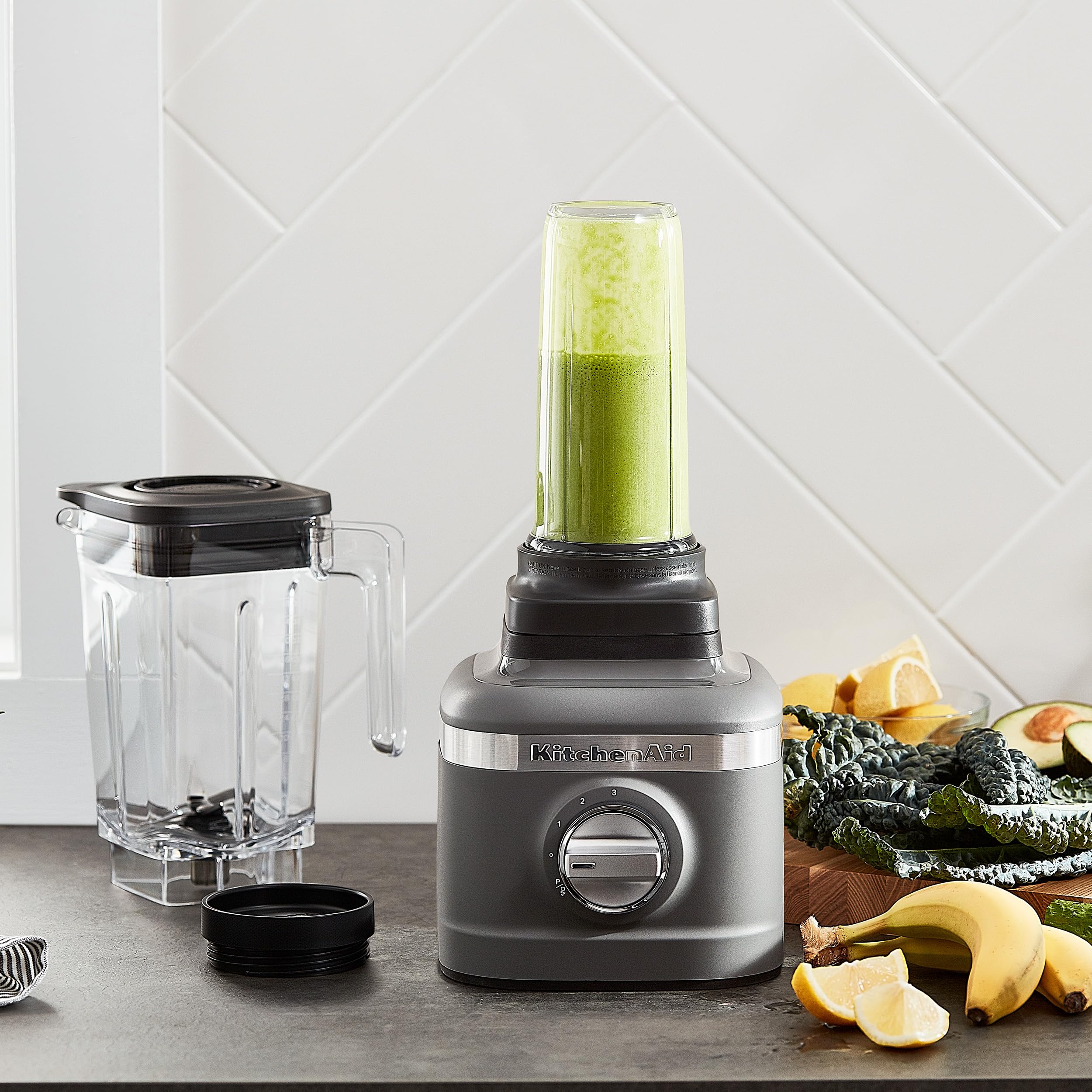 kitchenaid-k150-3-speed-ice-crushing-blender-with-2-personal-blender-jars-ksb133 image 3