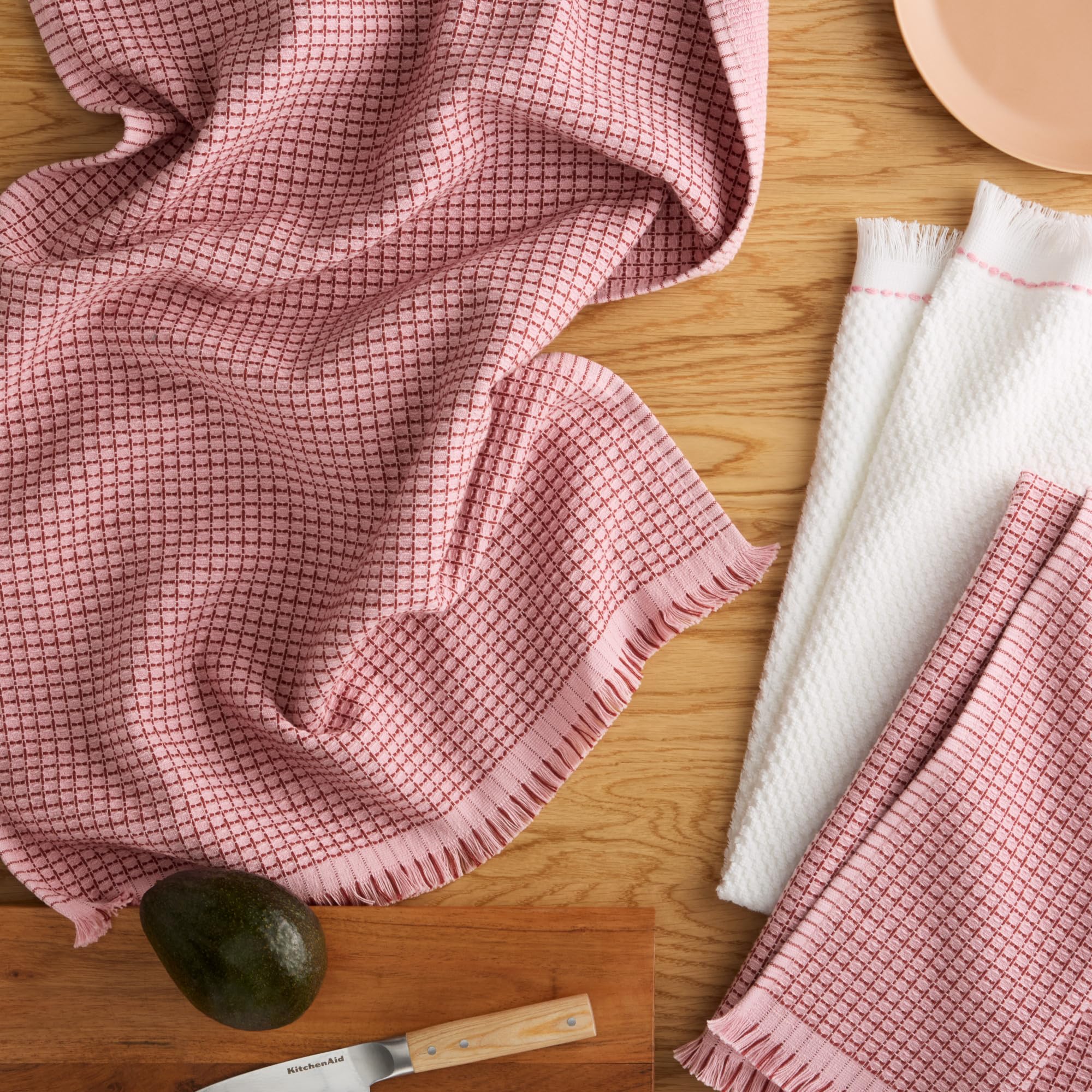 kitchenaid-gourmet-series-gridlines-kitchen-towels-3-pack-100-cotton-absorbent-d image 2