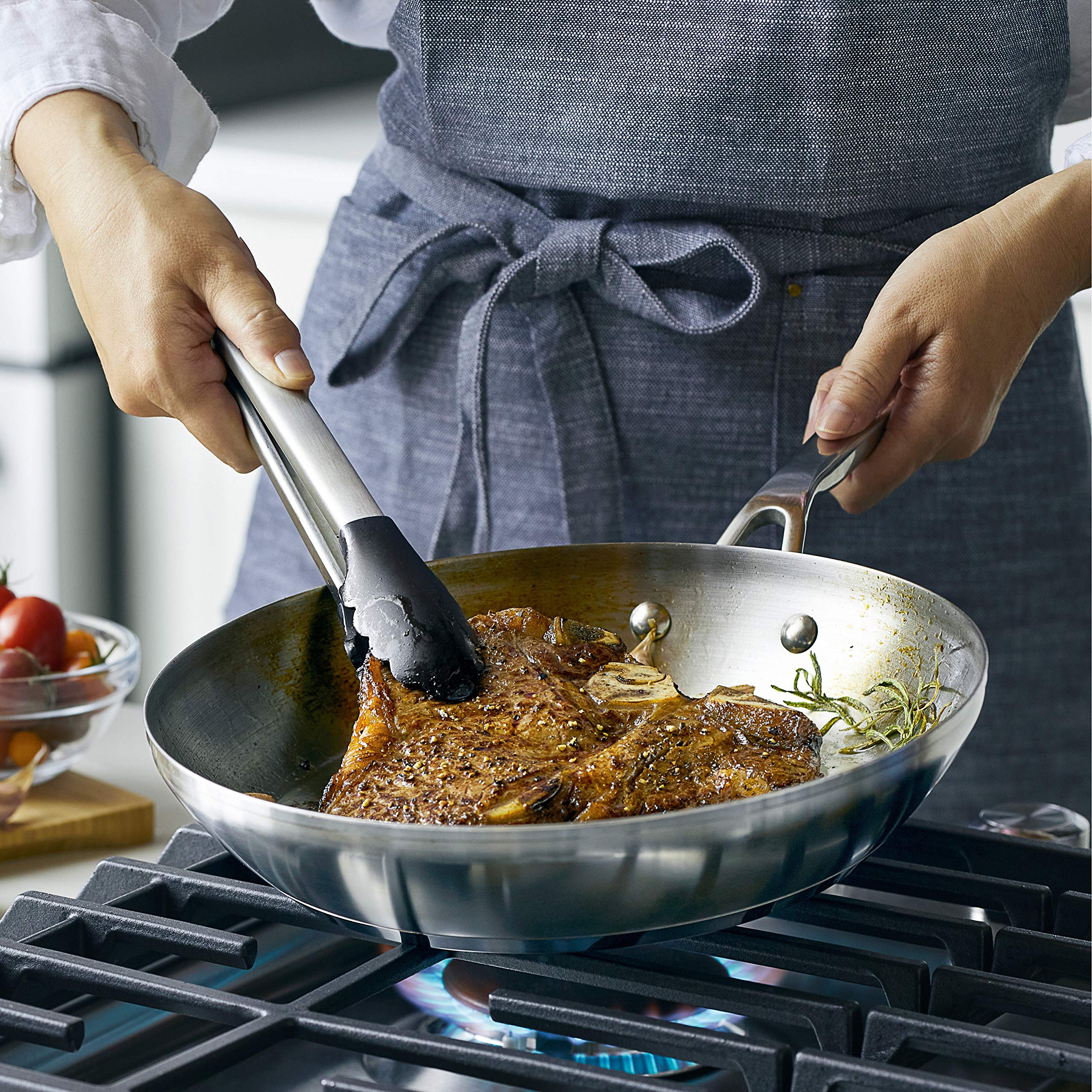 kitchenaid-stainless-steel-3-ply-base-cookware-set-10-piece-induction-compatible image 7