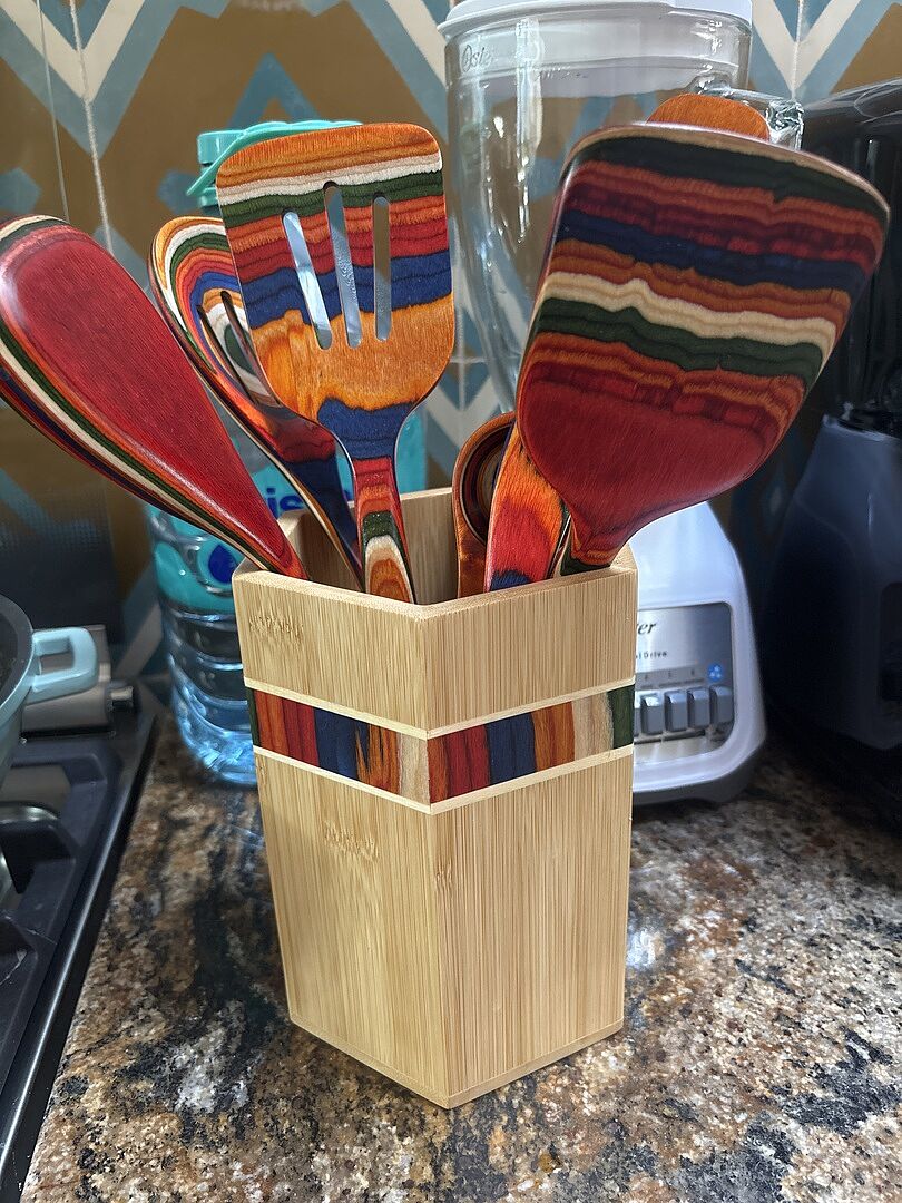 Very pretty, but the spoon is smaller than expected