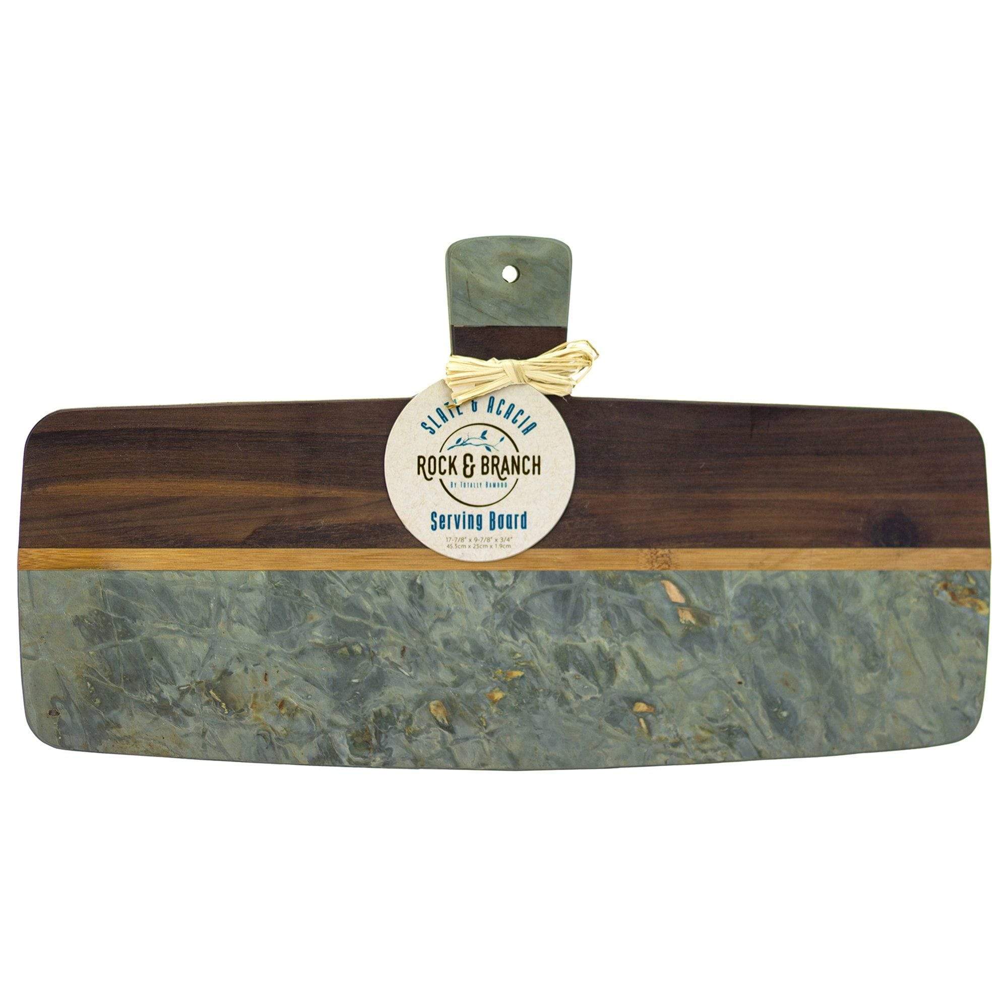 totally-bamboo-rock-branch-series-slate-and-acacia-serving-paddle-17-7-8-x-9-7-8 image 6