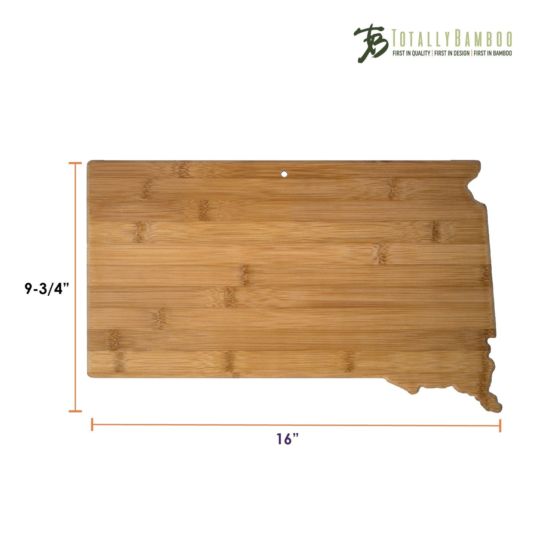 totally-bamboo-south-dakota-state-shaped-bamboo-serving-and-cutting-board image 5