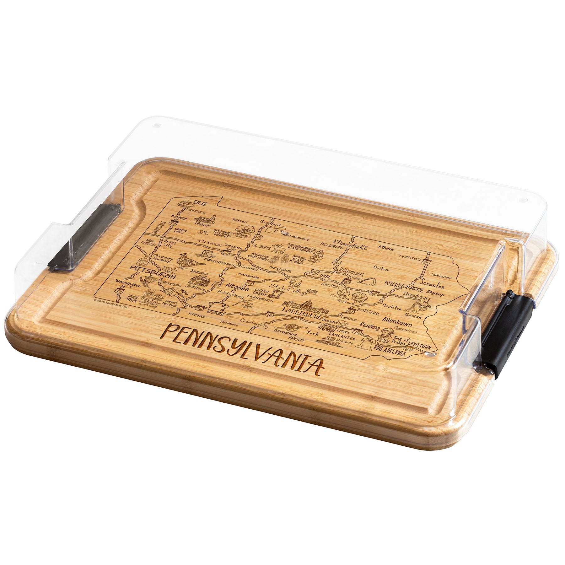 totally-bamboo-pennsylvania-flip-serve-store-charcuterie-board-with-locking-lid image 1