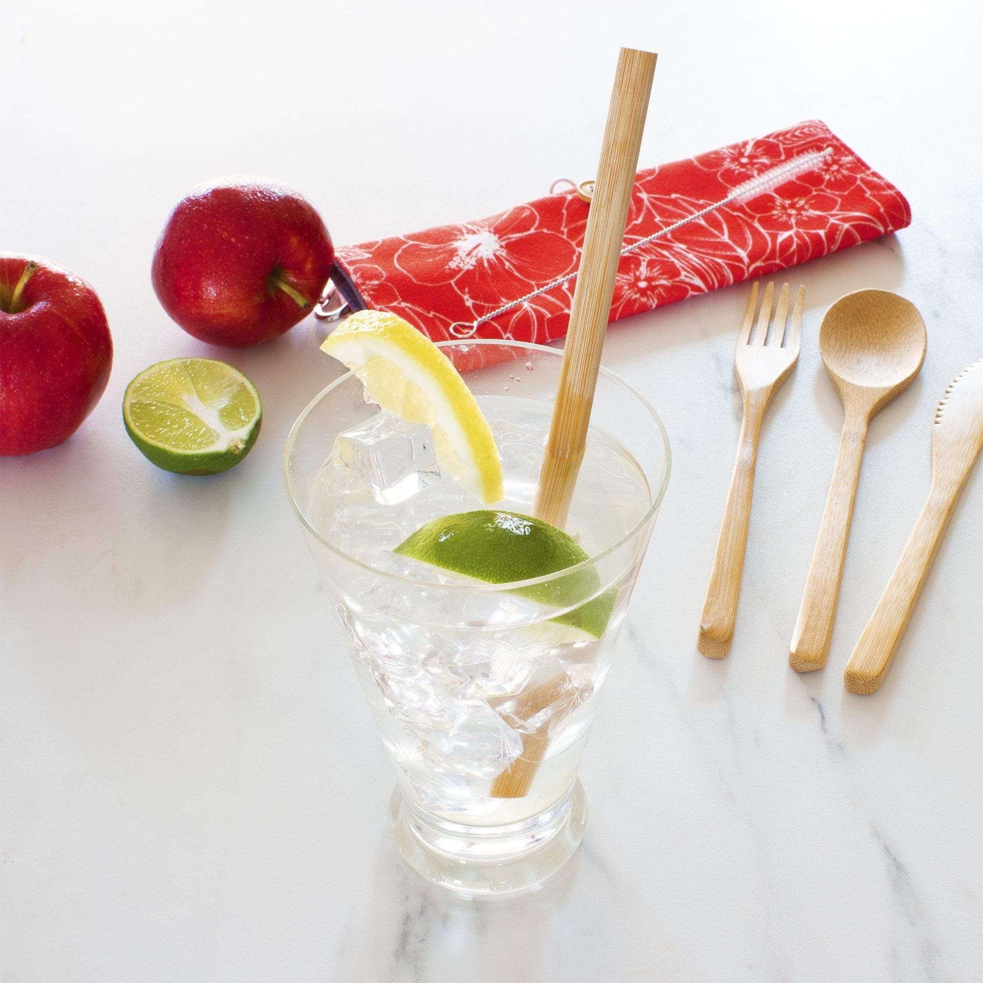 totally-bamboo-take-along-reusable-utensil-set-with-hibiscus-travel-roll image 3